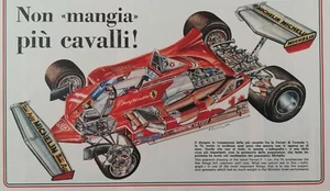 Clipping Ritaglio Illustrazione 1979 FERRARI 312 T.4 Spaccato Formula 1 F1 - Picture 1 of 1