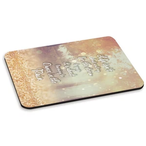 Danse dans La Pluie Citation Amour Musique Mignon Tapis De Souris PC Ordinateur - Photo 1/1