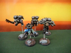 WH 40k Space Orks STORMBOYZ Düsnspringa 5 er Trupp Kitbash Battle Ready GW - Picture 1 of 10