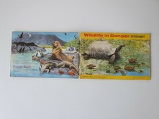 Brooke Bond Tea Cards Album.  Wildlife In Danger. 3 cards missing.1963