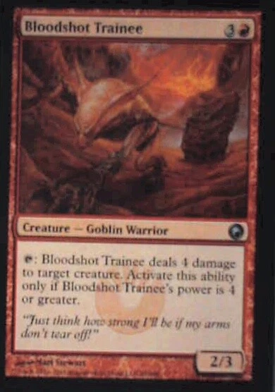 Bloodshot Trainee - Scars of Mirrodin: #85, Magic: The Gathering Nm R57 - Image 1 of 1