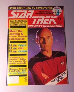 Star Trek Next Generation #1 1987-88 TV Season -No Posters- Very Fine VF 7.5-8.5 - Imagen 1 de 10