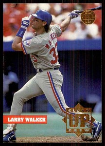 1994 Leaf Clean-Up Crew Larry Walker #1