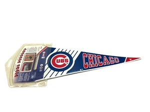 Vintage 1989 Chicago Cubs Plastic Perma Pennant 13.5" x 5.5" PK Products  MLB - Picture 1 of 7