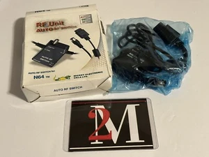 NEW IN BOX HIGH FREQUENCY AUTOMATIC RF UNIT FOR NINTENDO 64 & SNES - Picture 1 of 1