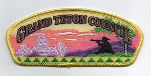 2000 Grand Teton (Idaho) Council (SA-37) CSP, Plastic Back, Mint! - Picture 1 of 1