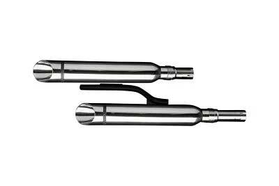 Yamaha Road Star Delkevic 16" Stainless Slash Cut Tip Muffler Exhaust 99-07 - Image 1 of 3