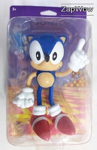 SONIC THE HEDGEHOG 1991 FLEXI-FRIEND Mint Bendy Toy Figure SEGA Game Tomy 1990s - Picture 1 of 9