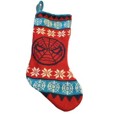 Medias Ruz Marvel Spider-Man 18" Vengadores Superhéroe Vacaciones Navidad Foto 1 de 4