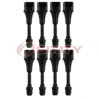 8 bobinas de encendido Hitachi para Nissan TITAN 2006-2015 5,6 L V8 bujía zu Foto 1 de 4
