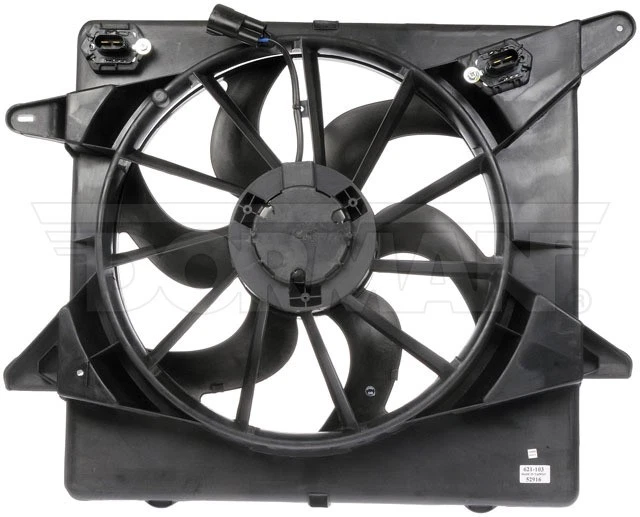 Conjunto de ventilador de radiador Dorman 621-103 con controlador para Cadillac SRX 10-16 Foto 1 de 4