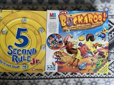 Childrens Family Game Bundle 5 Second Rule Jnr & Buckaroo - Image 1 of 4