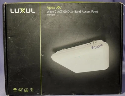 Luxul XAP1610 Apex Wave 2 AC3100 Dual-Band Access Point *NEW* - Image 1 of 3