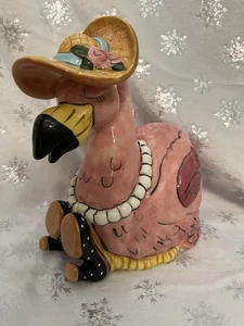 Blue Sky Ceramic Collectible Miss Precious Flamingo Figurine VGU - Picture 1 of 5