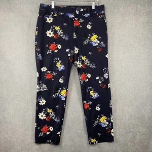 Banana Republic Floral Ankle Pants Womens Size 12 - Picture 1 of 12
