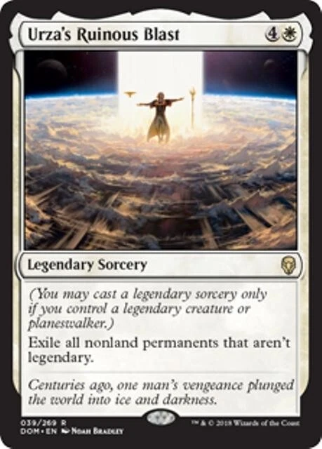 MTG - URZA'S RUINOUS BLAST - Dominaria (R) - Image 1 of 1