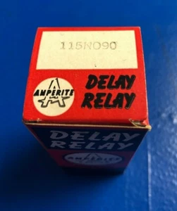Relè di ritardo amperite NOS vintage, 115NO90, SPST-NO 90 secondi, 115 VAC/DC, 8 pin - Foto 1 di 4