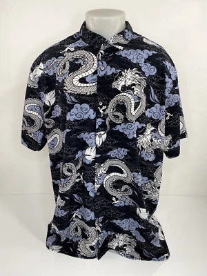 FRESH PRINTS OF TOKYO BY DRILL - DRAGONS ALL OVER Mens 3XL Shirt - Image 1 of 4
