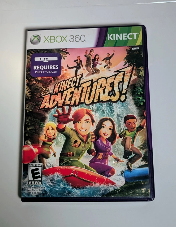 KINECT ADVENTURES, (XBOX 360) Rated E - Image 1 of 3