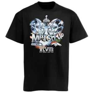 2XL-Big Men's Seattle Seahawks Super Bowl XLVIII Match Up Shirt - Picture 1 of 1
