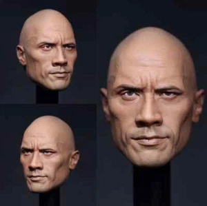 1/6 Dwayne Johnson Young Ver. Kopf Skulptur ELEVEN 11 X Kai für 12" Phicen Figur - Bild 1 von 7