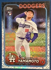 Yoshinobu Yamamoto 2024 Topps All Star Foil Stamped Exclusive Dodgers Ships RC - Bild 1 von 1