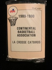 1989-90 ProCards CBA LaCrosse Catbirds set (12) w/FLIP SAUNDERS, TONY WHITE