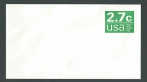 U 579 2.7c Green Non-Profit Size 12 Mint Entire - Picture 1 of 1
