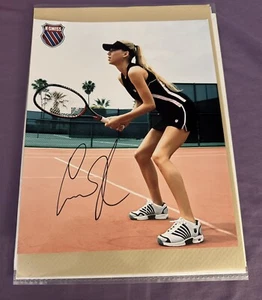 Anna Kournikova K Swiss Promo 8x10 Hand Signed Genuine Authentic Tennis Photo - Picture 1 of 5
