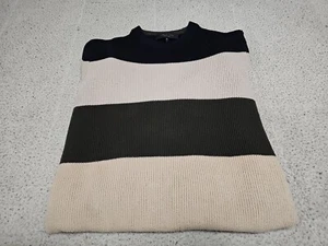 Rag & Bone Color-Blocked Crewneck Pullover Long Sleeve Sweater Mens SZ Large - Picture 1 of 11