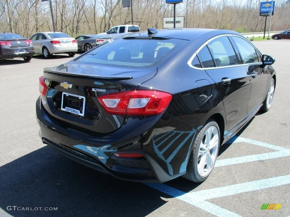 ALERÓN LABIAL ESTILO FÁBRICA para Chevrolet Cruze Wa8555 2016-2019 negro brillante Foto 1 de 1