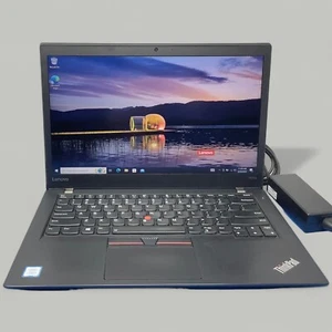 Lenovo ThinkPad T470s 14" i5-7200U 2.50GHz 500GB M.2 SSD 20GB 20HF - Picture 1 of 12