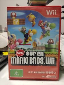 - New Super Mario Bros. Wii (Nintendo Wii, 2009)  with manual