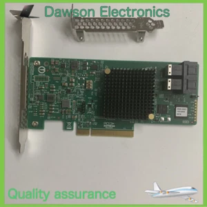 LSI SAS 9341-8I 12GB 8 PORT RAID CONTROLLER+2PCS 8643 to 4 SATA cable - Picture 1 of 4