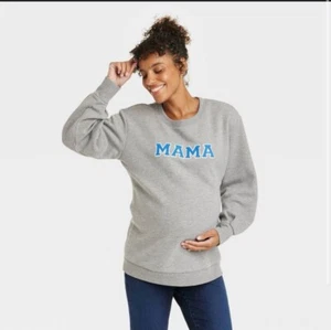 Isabel by Ingrid Women’s Sweat Shirt Size S Gray Long Sleeve Super Soft Cozy - Picture 1 of 13