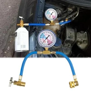 Kfz Klimaanlage Fluor Rohr Kältemittel Messgerät Rohr Durabl E im Einsatz GTR9 - Picture 1 of 11