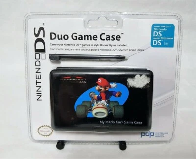 Nintendo DS Duo Game Case Mario Kart CUSTODIA PER 6 CARTUCCE GIOCHI NINTENDO DS - Immagine 1 di 3