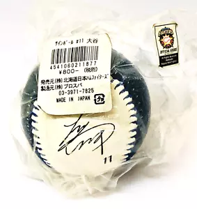 Shohei Ohtani Otani Pitcher Ball Autographed Hokkaido Nippon Ham Fighters JP S1 - Picture 1 of 12