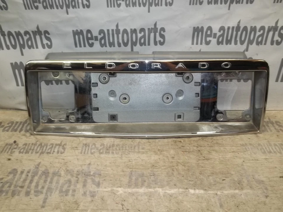 1992 - 2002 年凯迪拉克 ELDORADO 原始设备制造商铬饰面面板许可板反转灯 — 第 1/4 张图片