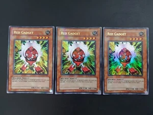 Yugioh - Red Gadget HL07-EN004 Hobby League Parallel Playset x3 - Picture 1 of 9