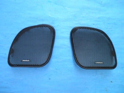 Rejillas de altavoz Harley Road Glide 2015-23 metal negro Rockford-Fosgate Foto 1 de 3