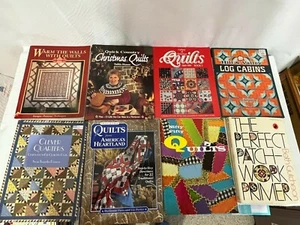 Lot of 8 Quilt Books Patterns Mumm Patchwork Place Fons Porter Hill Valley - Picture 1 of 9