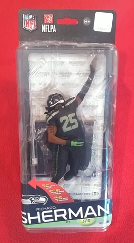 McFarlane NFL Richard Sherman NFL 36 Seattle Seahawks (2015) Cover