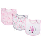 3pcs Baby Towels Adorable Dirt Resistant Baby Drool Bibs Rectangle