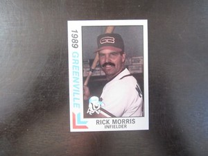 1989 Best Greenville Braves # 5 Rick Morris Card (B60) Atlanta Braves