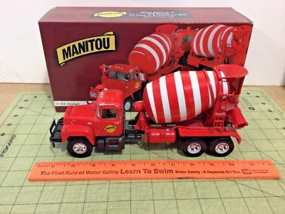 1st Gear 1:34 Mack R-model mixer Manitou 1998 National Truck & Construction Show - Image 1 of 4