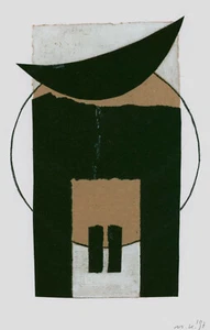 Cangrejo, Norbert (1951 Demmin, vive en Koserov/Usedom) "C 22" collage informal - Imagen 1 de 5