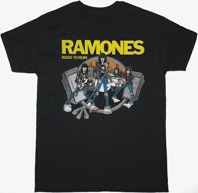 GILDAN MAGLIETTA RAMONES ROAD TO RUIN