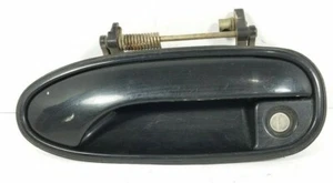 92-96 Honda Prelude OEM Left Driver External Door Handle NH503P GRANADA BLACK - Picture 1 of 3