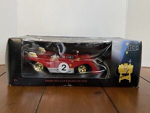 Collezione Classico  Ferrari 1972 312 P and Racing Fuel Pump New In Box 1:18